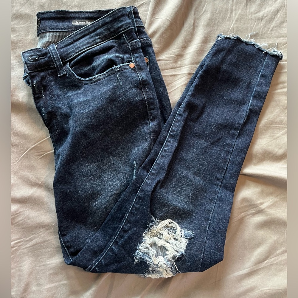 Judy blues distressed skinny fit jeans